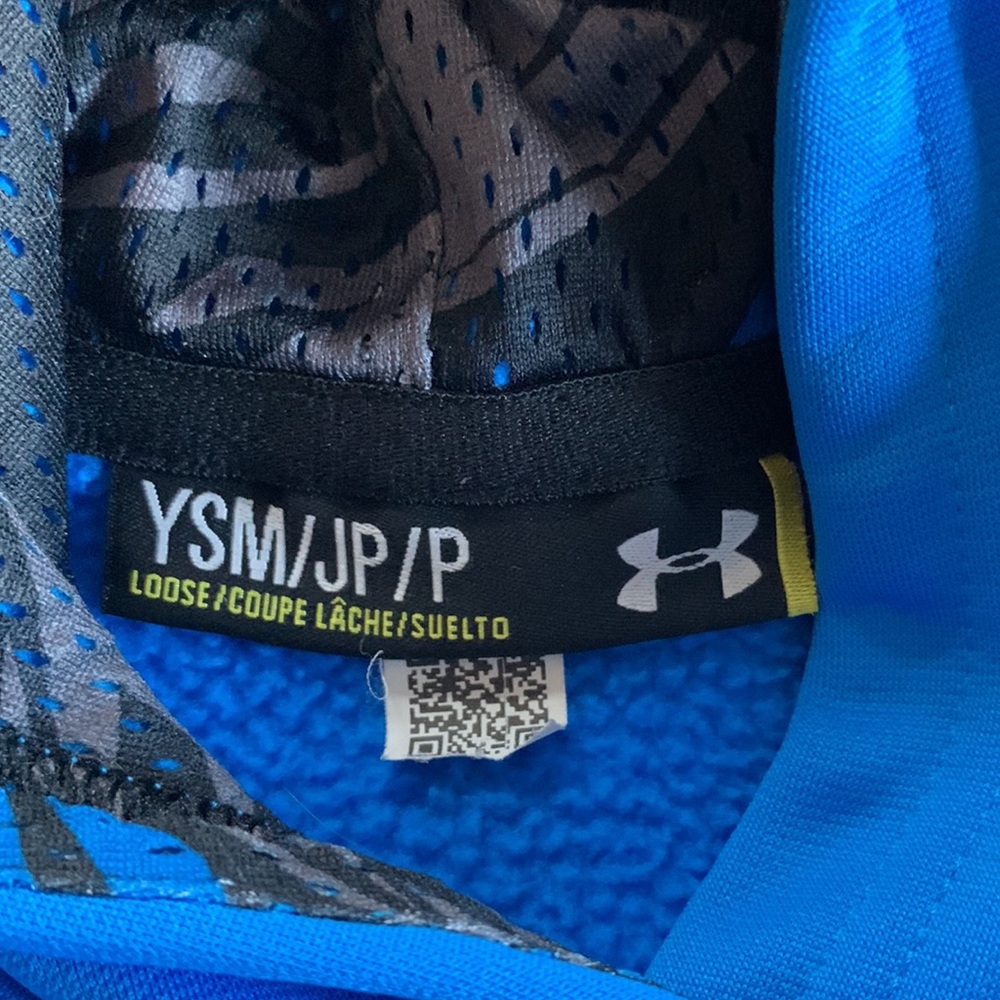 Boys Under Armour UA Storm Hoodie -SMALL - Picture 2 of 3